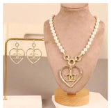 Chanel Square Pearl & Black Cabochon Cc Drop Earrings Jewelry premium replica - image 5