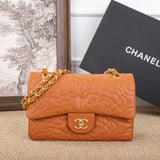 Chanel Camellia Embossed Flap Bag premium replica - image 2