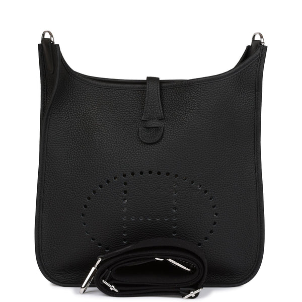 Hermès Evelyne Iii Pm Black Clemence Bag