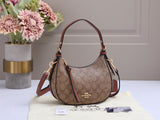 Coach Bag Kleo Hobo Signature Canvas Khaki Brown Bag premium replica - image 2
