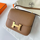 Hermès Constance 18 Trench Brown Bag premium replica - image 4