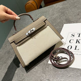 Hermès Kelly Ii Sellier 28 Toile H Étoupe Bag premium replica - image 4