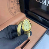 Bvlgari Serpenti Tubogas Spiral Steel Yellow Gold Watch premium replica - image 4