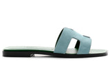 Hermès Hermès Slipper Oran Mint Goatskin Slides premium replica - image 5
