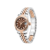 Rolex Datejust Two-Tone Chocolate Diamond Watch premium replica - image 3