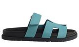 Hermès Hermès Slipper Chypre Bleu Minéral Slides premium replica - image 4