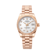 Rolex Datejust White Dial Watch premium replica - image 1