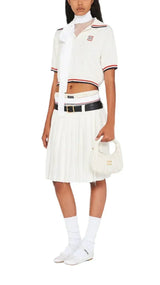Miu Miu Wander Shoulder Matelassé Nappa Leather Wallet – White premium replica - image 4