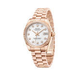 Rolex Datejust White Dial Watch premium replica - image 3