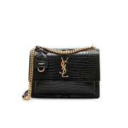 YSL Bag Sunset Crocodile Leather Shoulder Wallet premium replica - image 1