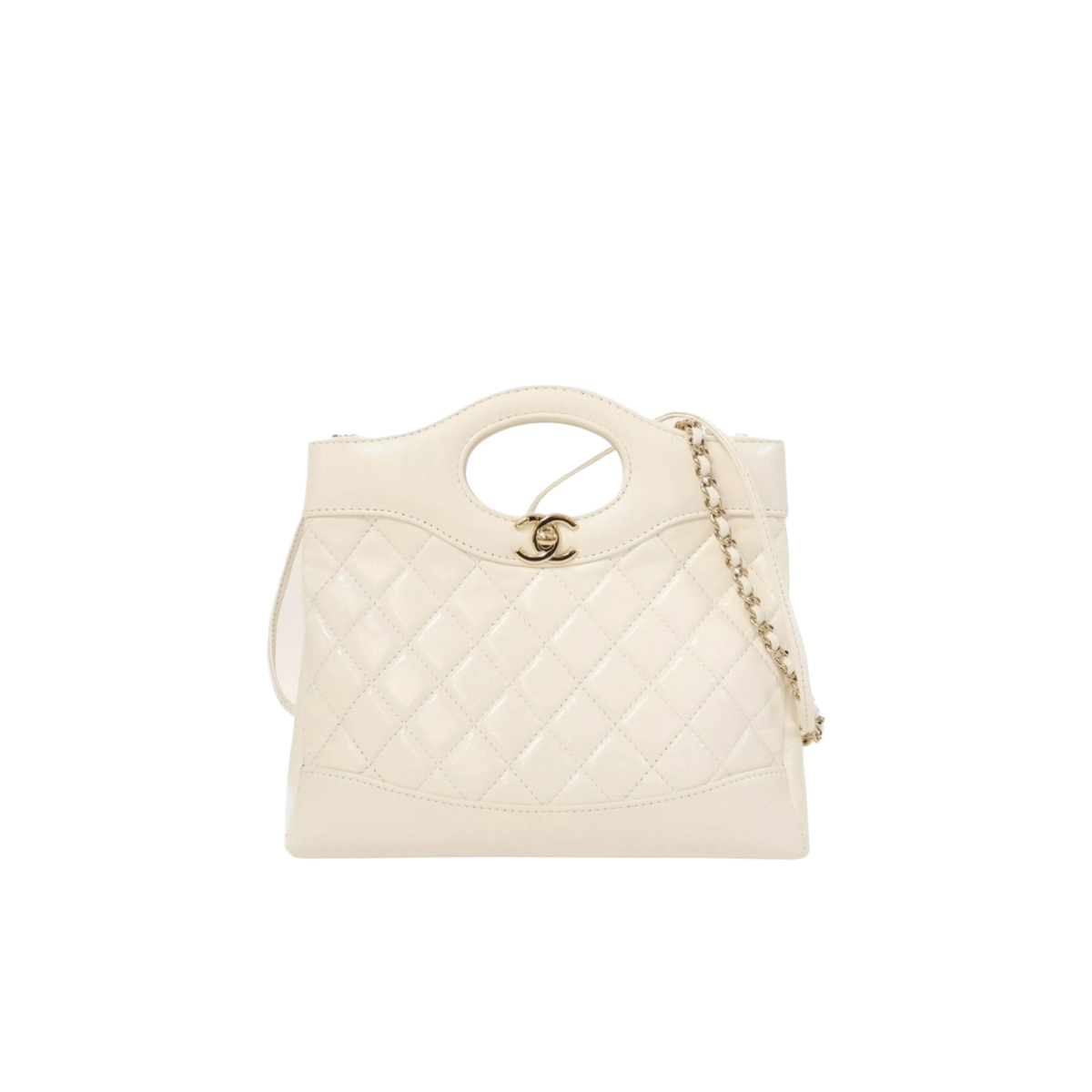 Chanel 31 White Lambskin Wallet premium replica - image 1
