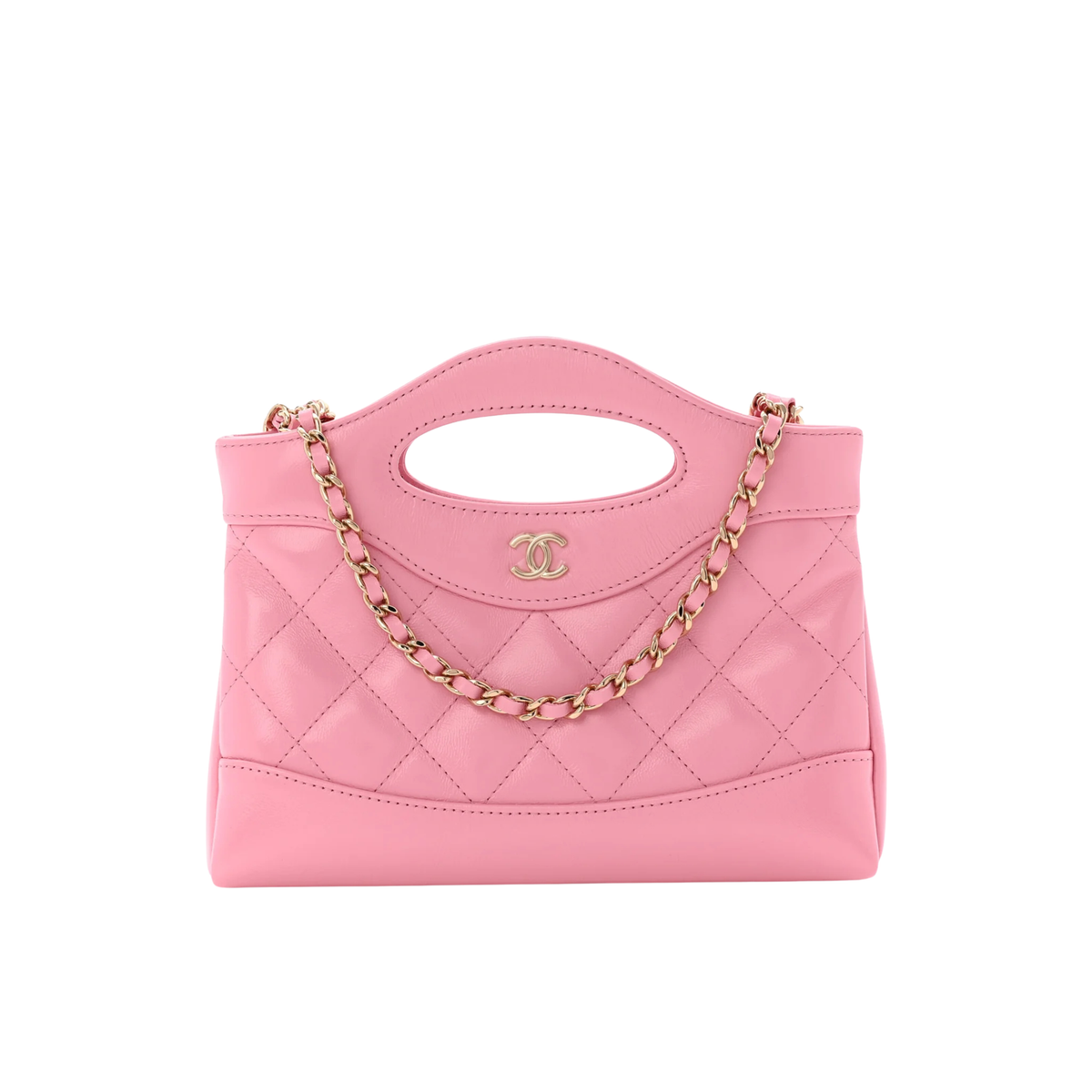 Chanel 31 Nano Pink Leather Wallet premium replica - image 1
