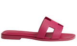 Hermès Hermès Slipper Oran Rose Bougainvillier Slides premium replica - image 4