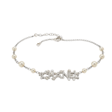 Chanel Pearl Strand With Integrated Crystal-Encrusted Logo Jewelry premium replica - image 1