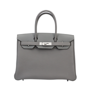 Hermès Birkin Meyer Wallet – Grey premium replica - image 1