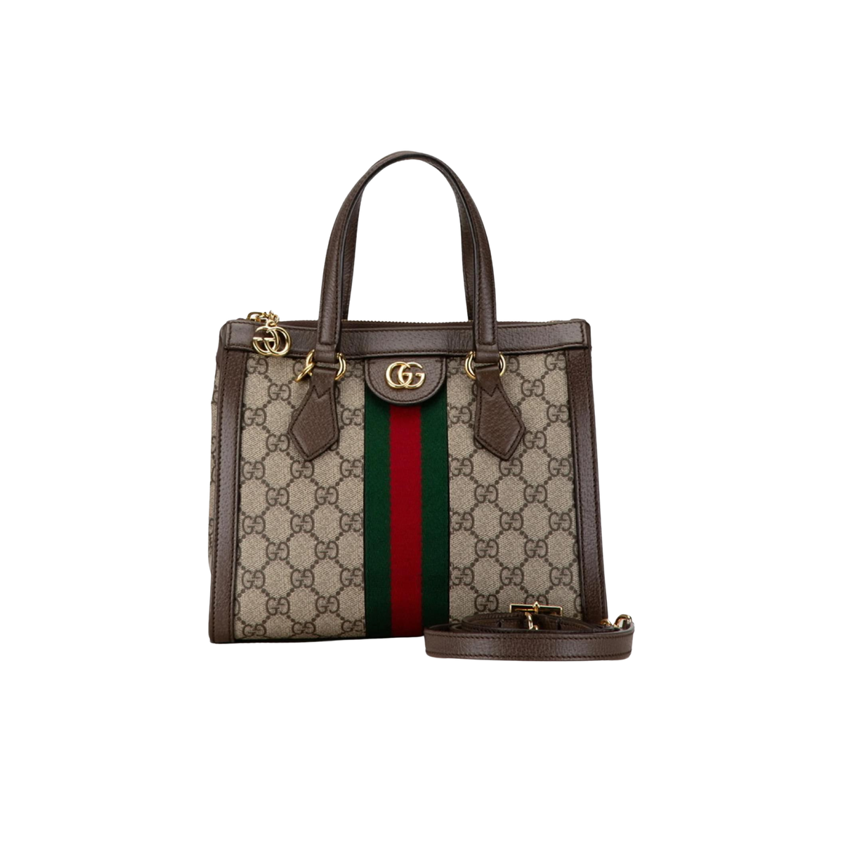 Gucci Gg Small Ophidia Brown Beige Wallet premium replica - image 1