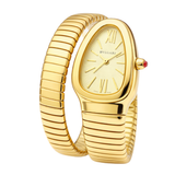 Bvlgari Serpenti Tubogas Spiral Steel Yellow Gold Watch premium replica - image 2