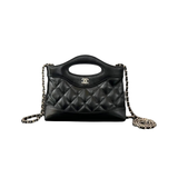 Chanel 31 Black Lambskin Wallet premium replica - image 1