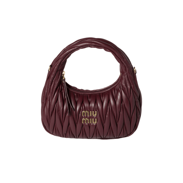 Miu Miu Wander Matelassé Tote Bag