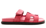 Hermès Hermès Slipper Chypre Rose Aphrodite Slides premium replica - image 4