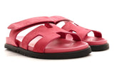 Hermès Hermès Slipper Chypre Rose Aphrodite Slides premium replica - image 2