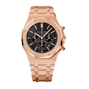 Audemars Piguet Royal Oak Gold Black Dial Watch premium replica - image 1