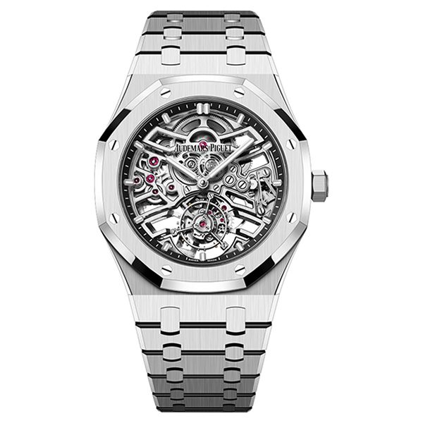 Audemars Piguet Royal Oak Selfwinding Flying Tourbillon Openworked Stainless Steel Watch premium replica - image 1