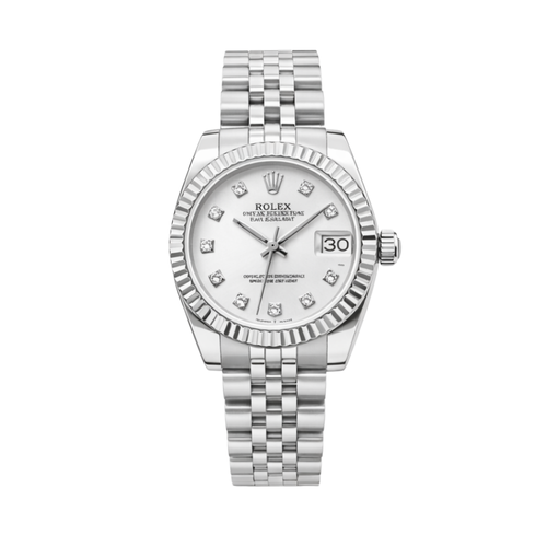Rolex Datejust Silver Dial Watch premium replica - image 1