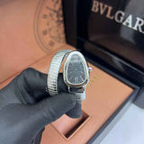 Bvlgari Serpenti Tubogas Steel Black Opaline Dial Watch premium replica - image 4