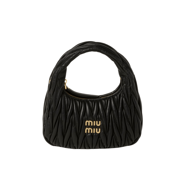 Miu Miu Wander Matelassé Tote Bag