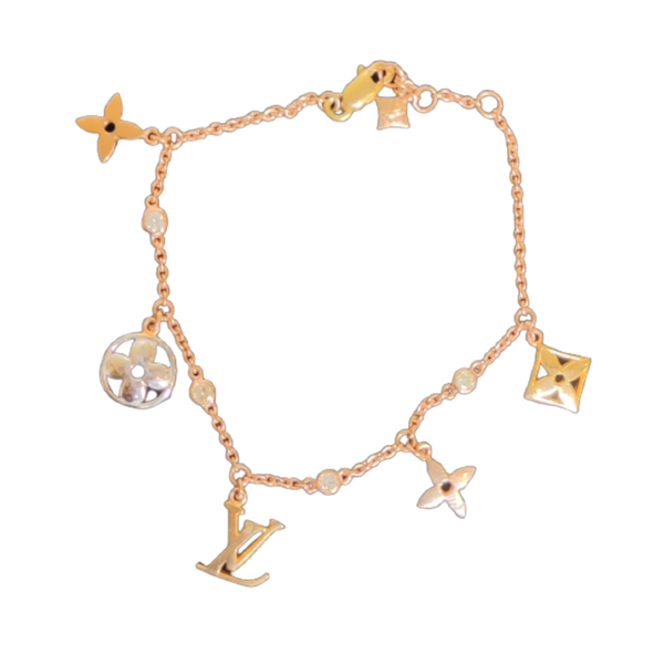 Louis Vuitton Monogram Charm Bracelet Jewelry