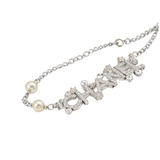 Chanel Pearl Strand With Integrated Crystal-Encrusted Logo Jewelry premium replica - image 2