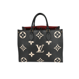 Louis Vuitton Onthego Mm Tote Black Bag premium replica - image 2