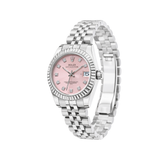 Rolex Datejust Pink Dial Fluted Bezel Jubilee Watch premium replica - image 3