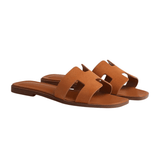 Hermés Slipper Oran Brown Slides premium replica - image 3