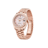 Rolex Datejust 31 Everose Gold-President Bracelet Watch premium replica - image 2