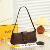 Fendi Shoulder Dark Brown Bag premium replica - image 4