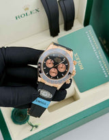 Rolex Cosmograph Daytona Black Dial Watch premium replica - image 4