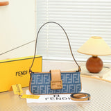 Fendi Shoulder Blue Ffdenim Bag premium replica - image 4