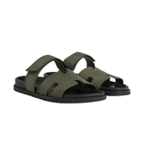 Hermès Slipper Chypre Green Goatskin Slides premium replica - image 2