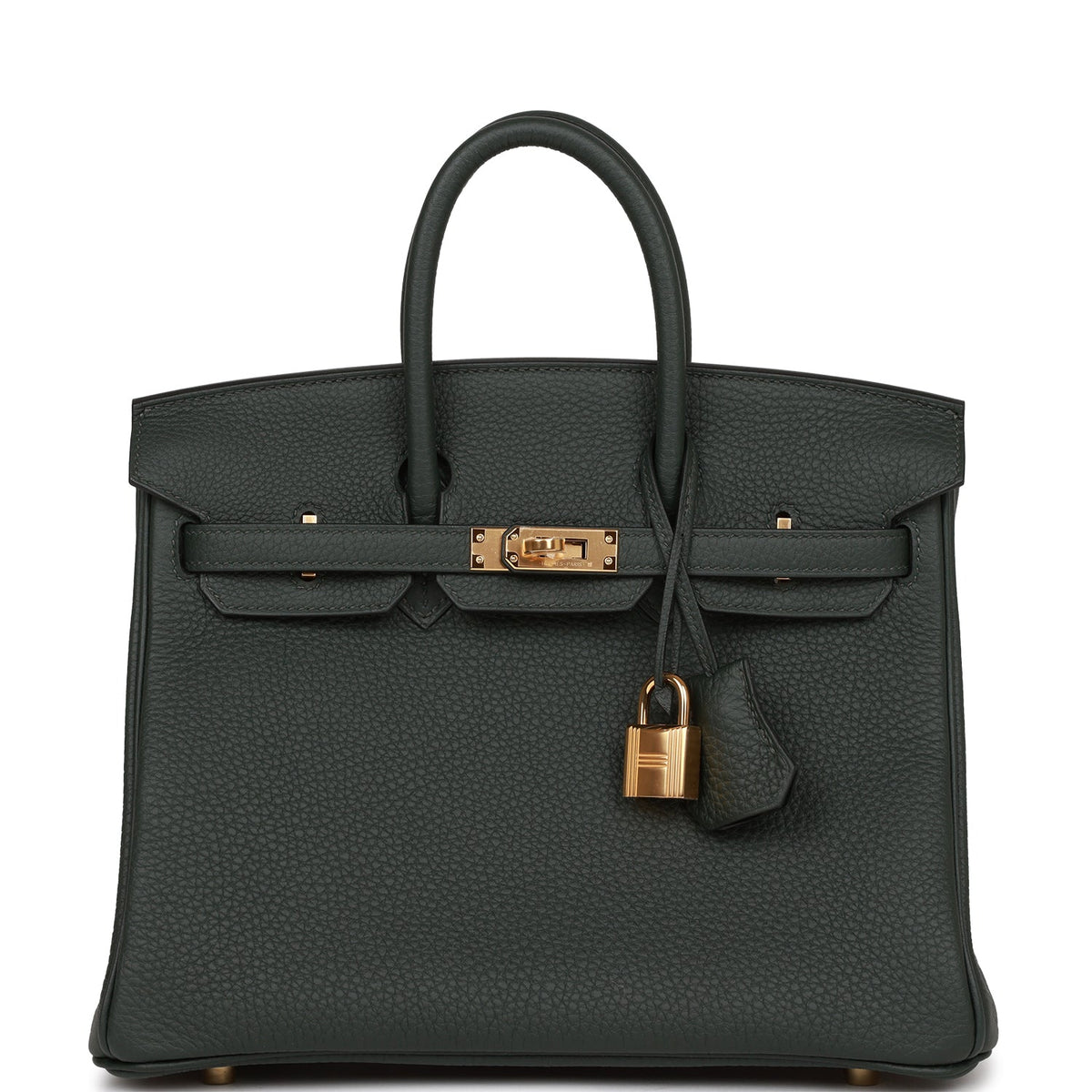 Hermès Birkin 25 Vert Fonce Togo Bag premium replica - image 1