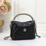 Chanel 24B Mini Top Handle Chain Black Bag premium replica - image 4