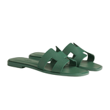 Hermés Slipper Oran Green Slides premium replica - image 3