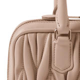 Miu Miu Arcadie Matelassé Nappa Leather Mini Wallet – Pink premium replica - image 3