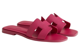 Hermès Hermès Slipper Oran Rose Bougainvillier Slides premium replica - image 2