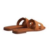 Hermés Slipper Oran Brown Slides premium replica - image 2