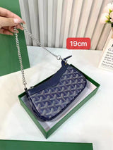Goyard Hirondelle Pm Navy Blue Bag premium replica - image 4