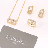 Messika Jewelry Move Noa Pave Yellow Gold Full Diamonds Jewelry premium replica - image 5