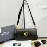 Coach Bag Jet Shoulder Signature Canvas Bag premium replica - image 4