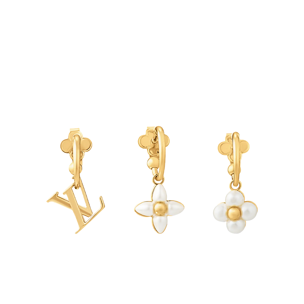 Louis Vuitton Floral Earrings Jewelry premium replica - image 1